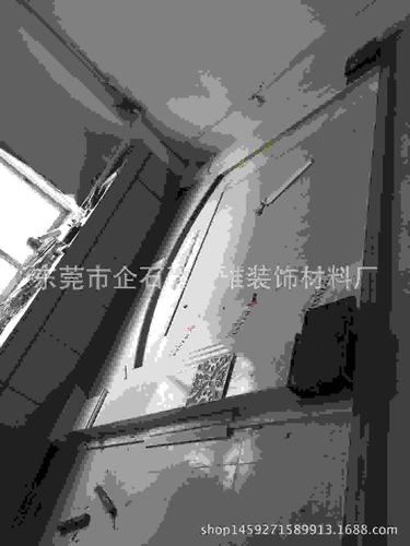 人造石人造大理石石英石台面人造汉白玉透光石罗马柱背景人造石材5